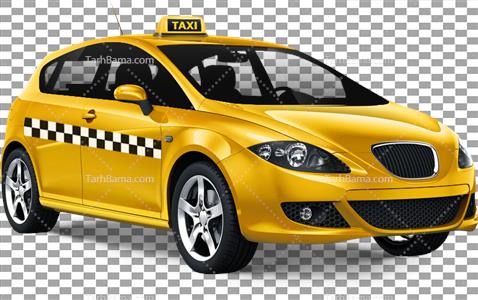 عکس تاکسی زرد
